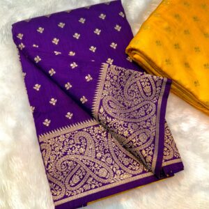 Coco zari KHADDI silk