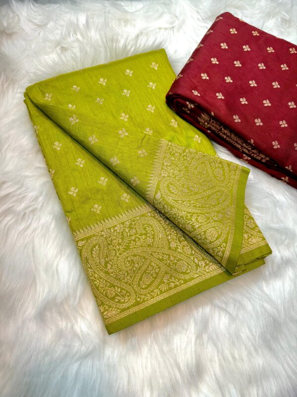 Coco zari KHADDI silk