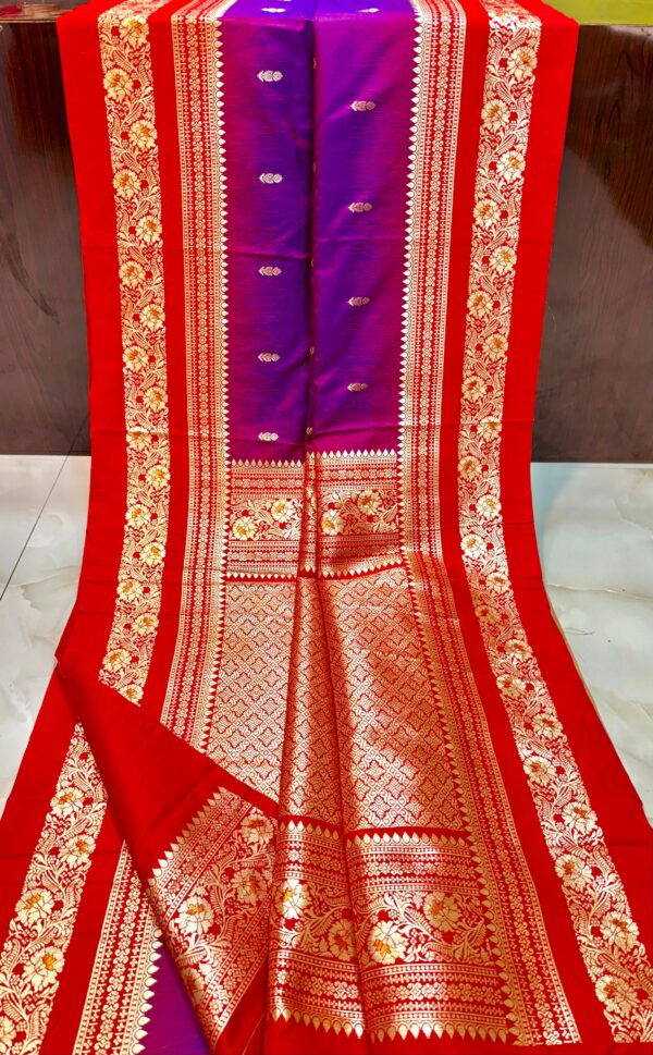 Ikkat kanjivaram silk