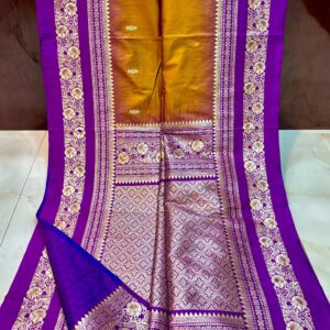 Ikkat kanjivaram silk